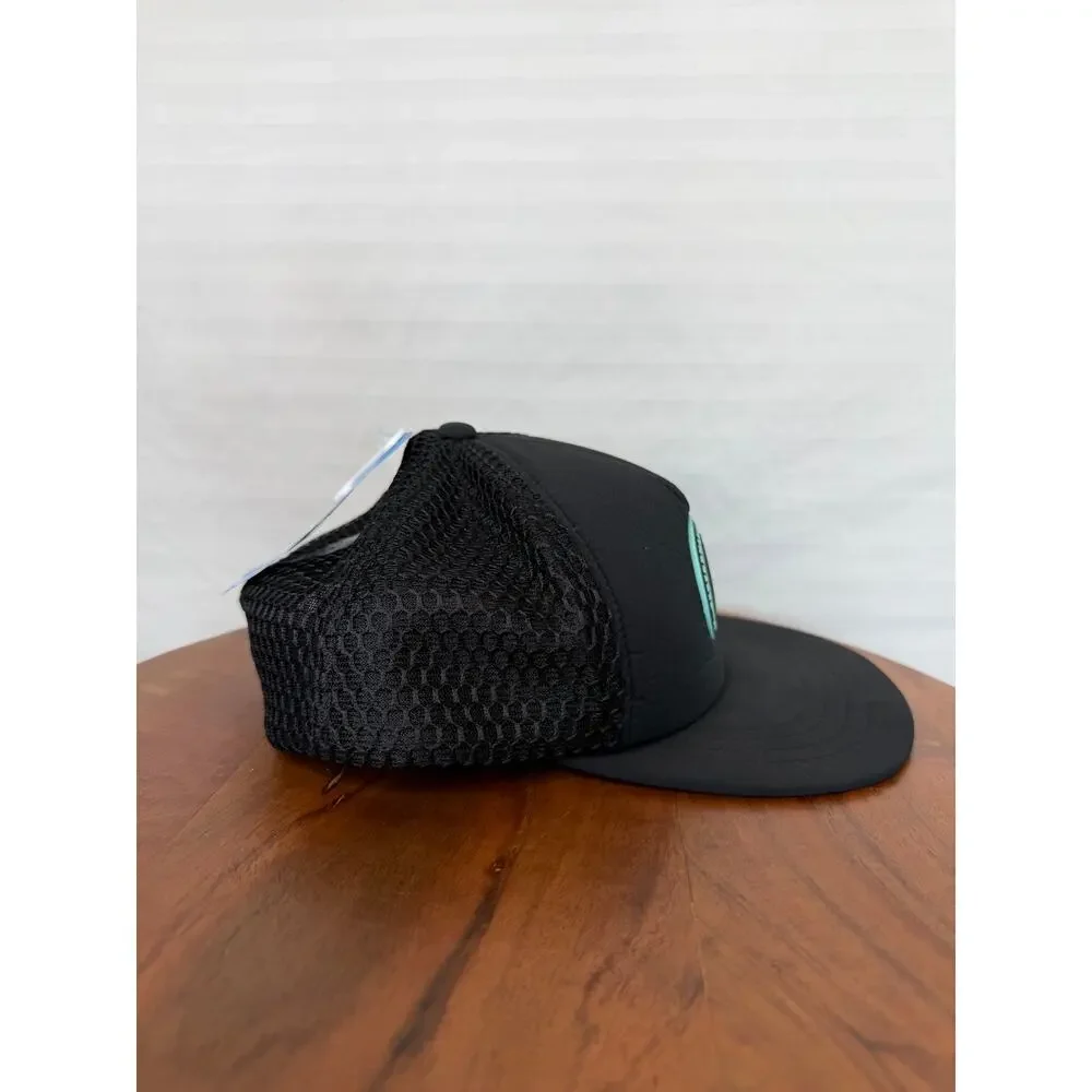NWT Columbia PFG Performance Fishing Gear Trucker Hat Black Snapback MSRP $30